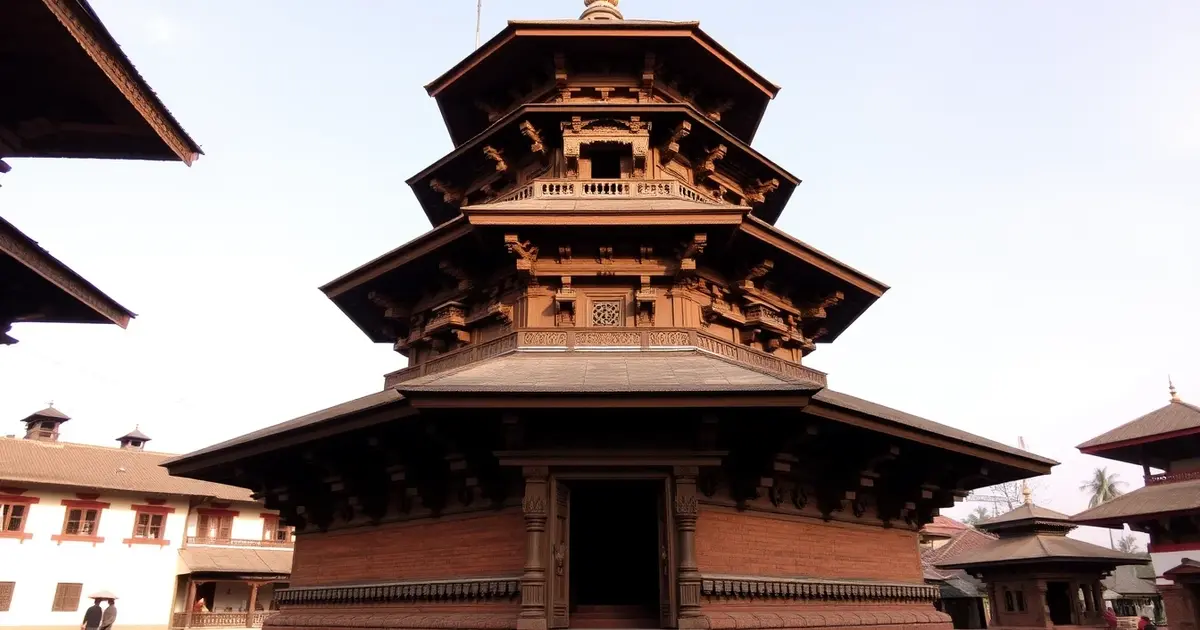 Indreshwar Mahadev Temple Panauti Nepal 13th-century pagoda wooden carvings Newari architecture heritage sacred site